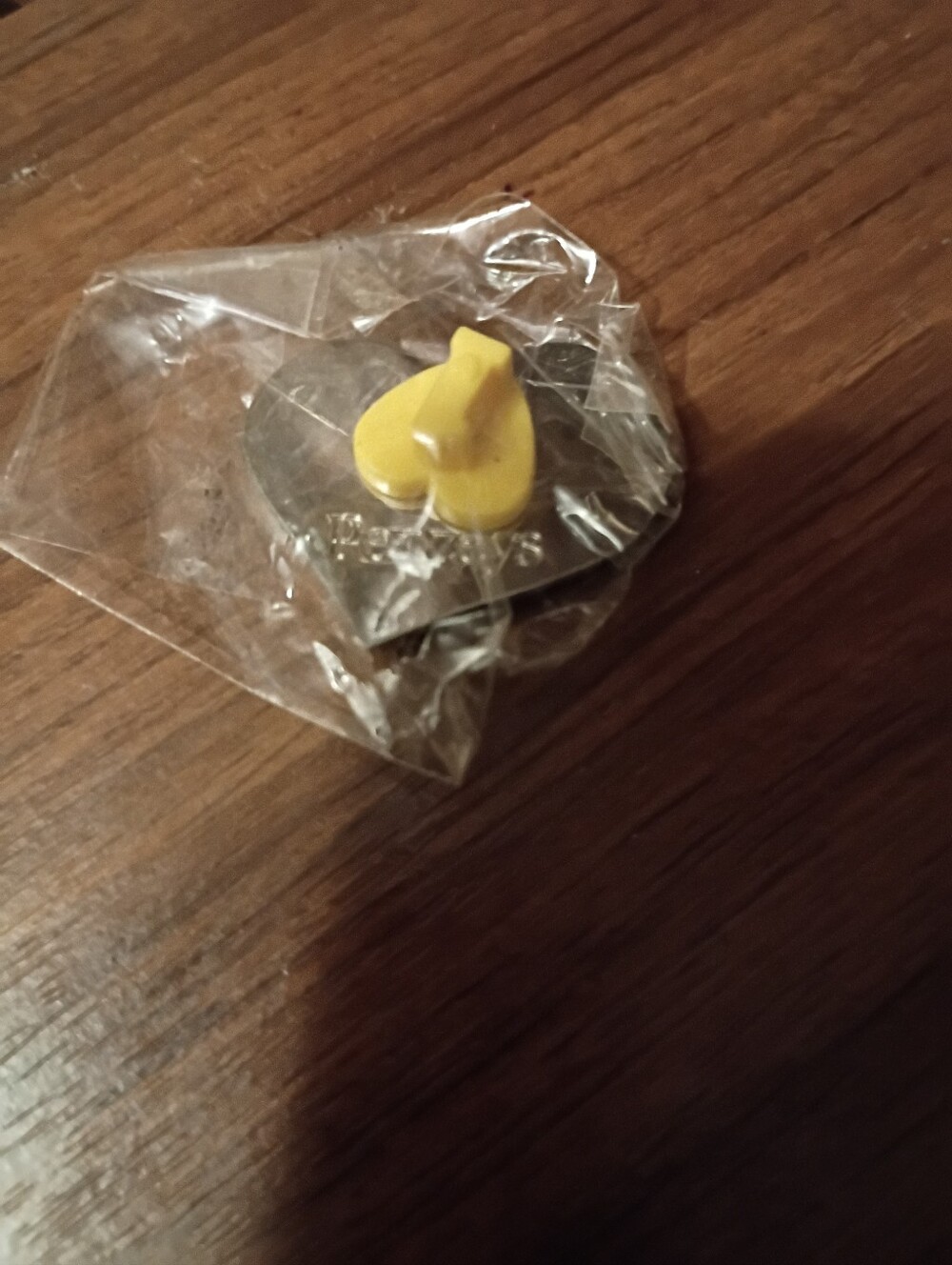 Penzey's Kind Heart Lapel Pin Enamel Metal 